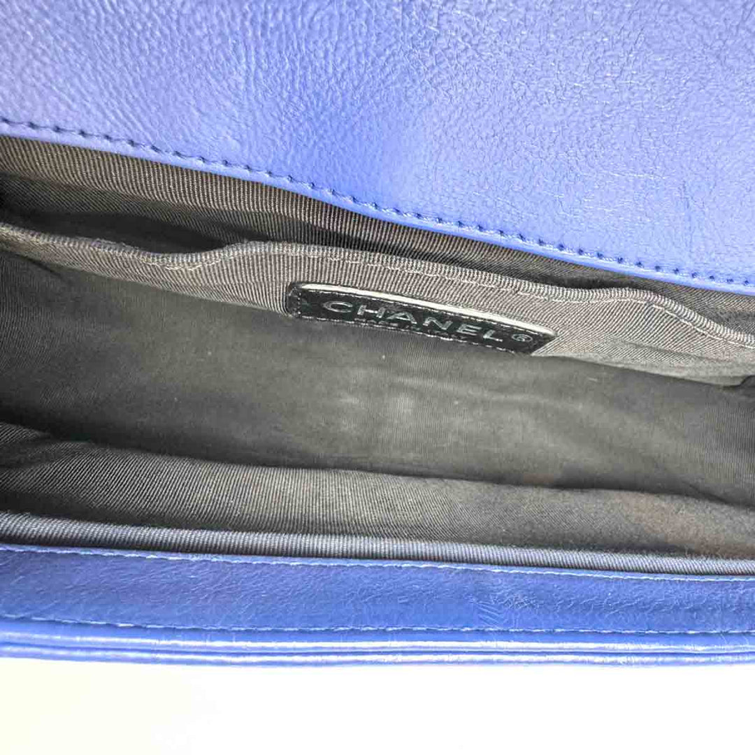 Chanel Leboy Medium Blue Bag