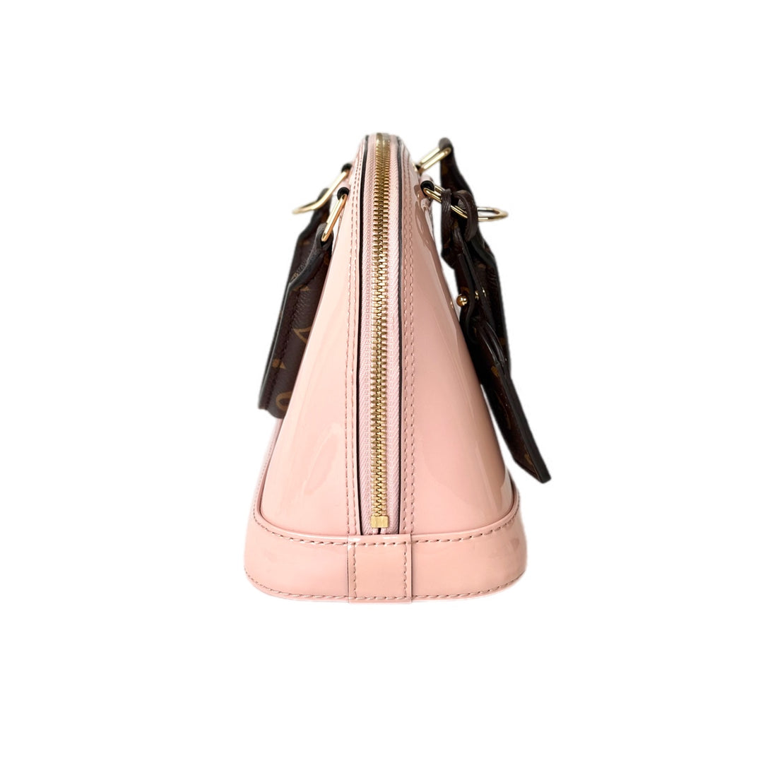 Louis Vuitton Alma Bb Rose Ballerine Bag