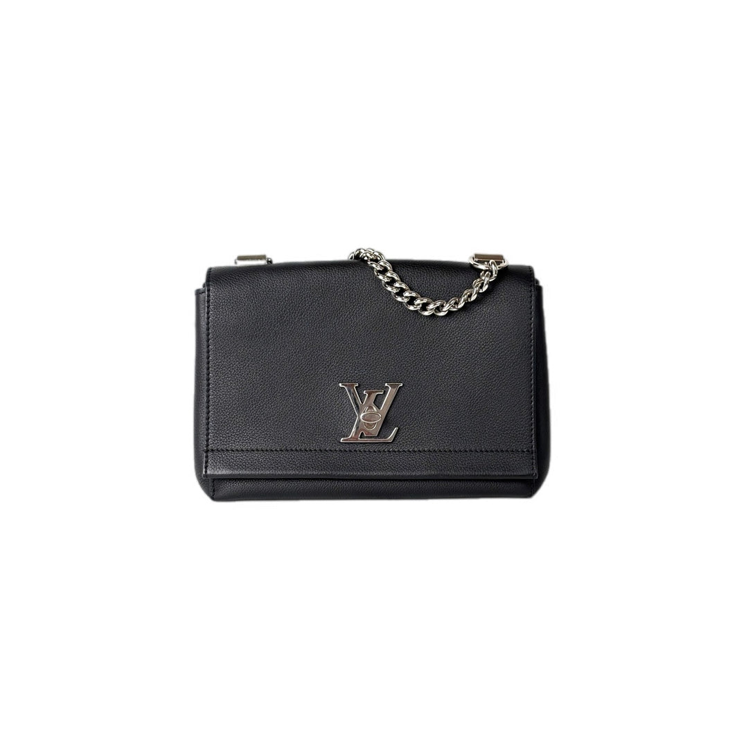 Louis Vuitton Lockme BB Black Calfskin