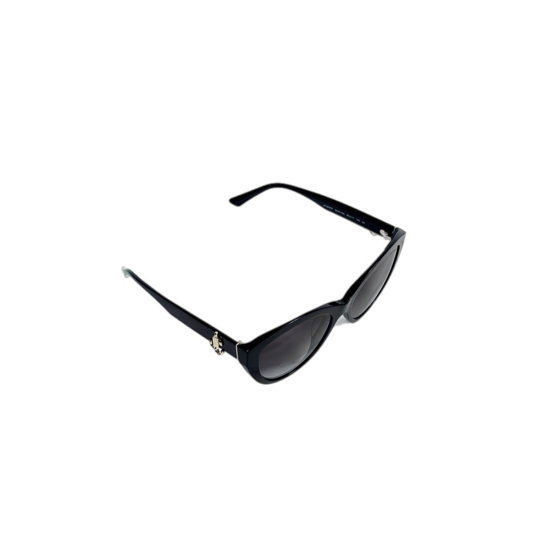 Jimmy Choo Black Frame Gradient Grey Sunglasses