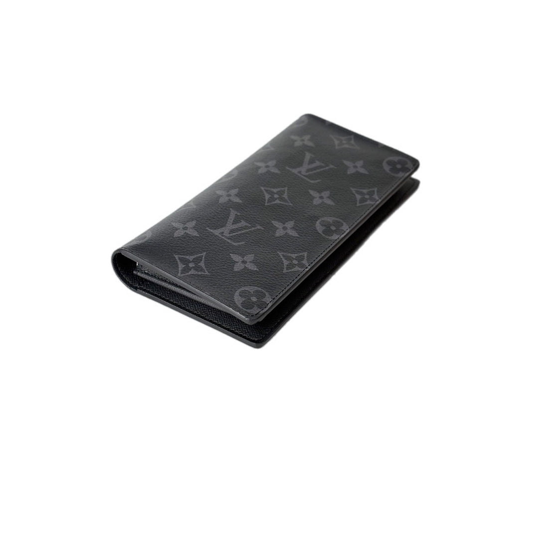 Louis Vuitton Men Long Black Wallet