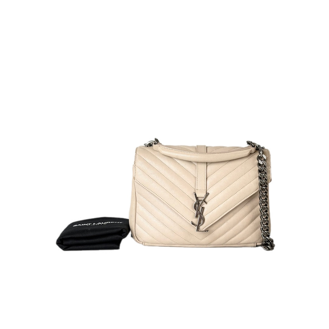 YSL College Small Calfskin Bag