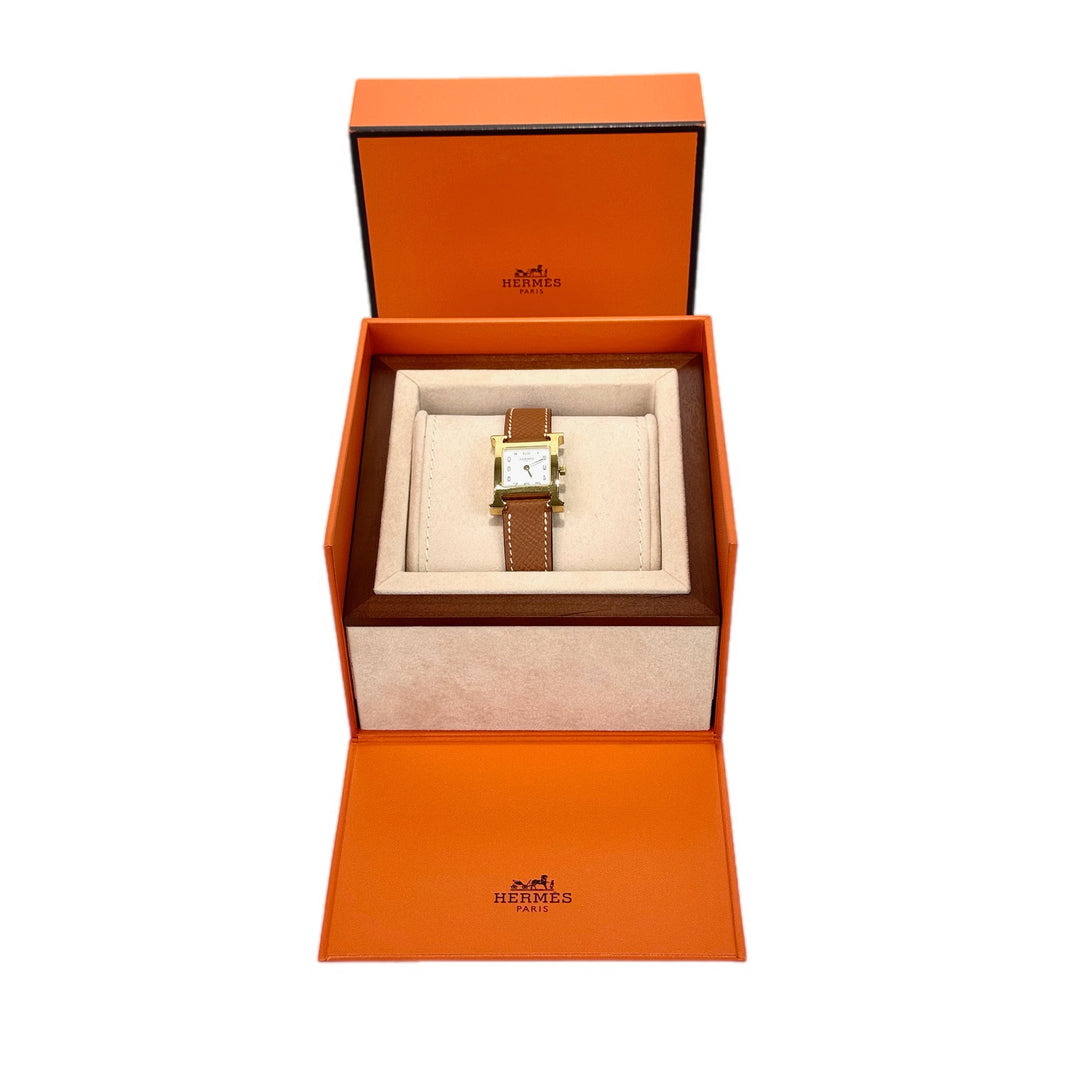 Hermes Heure H Watch Mini 21mm Quartz