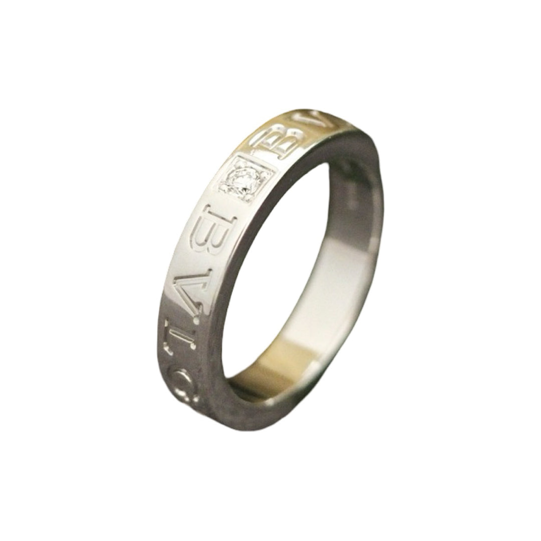 Bvlgari B Zero1 Diamond Ring 18K White Gold
