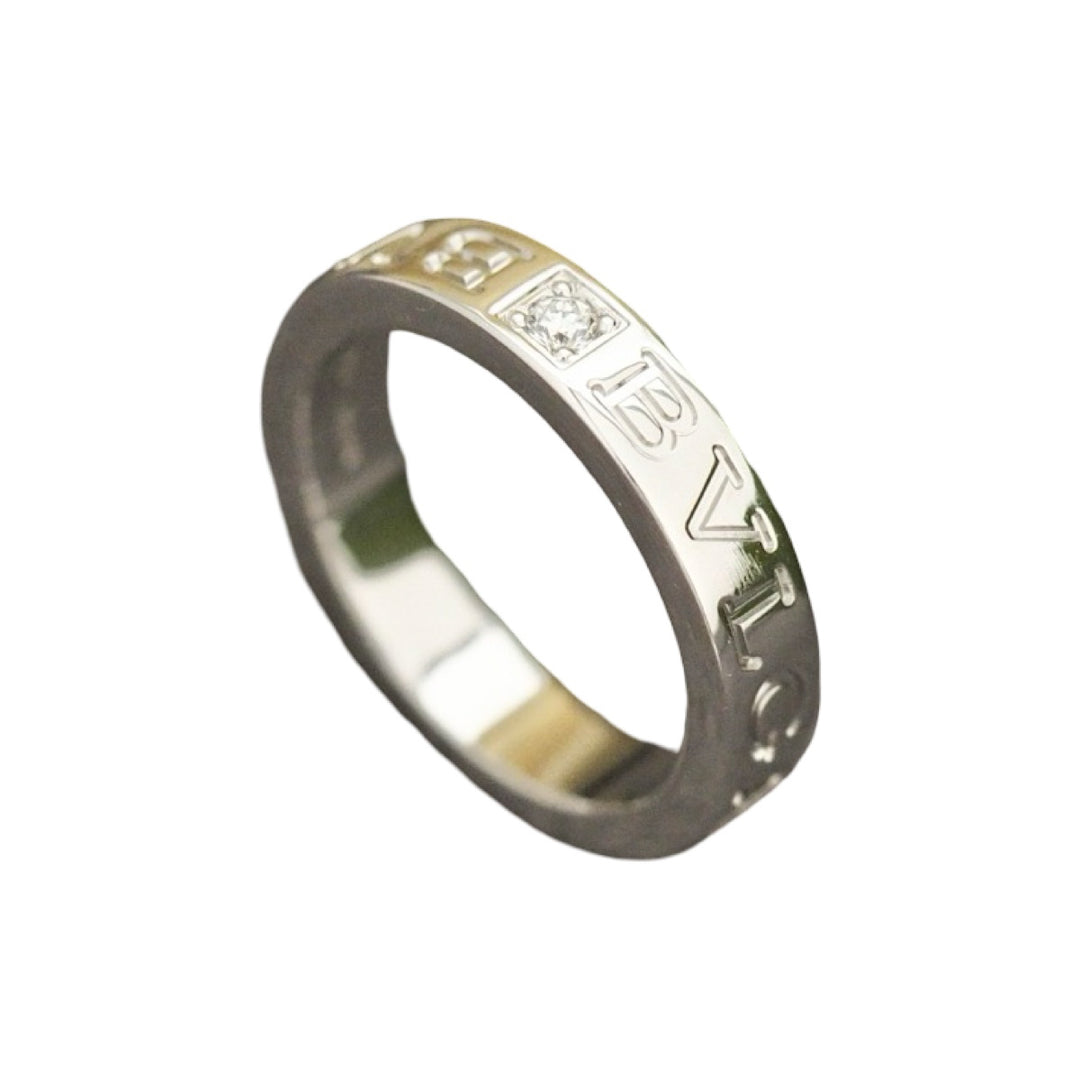 Bvlgari B Zero1 Diamond Ring 18K White Gold
