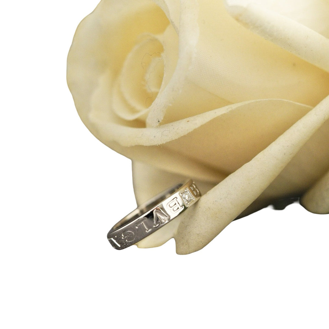 Bvlgari B Zero1 Diamond Ring 18K White Gold