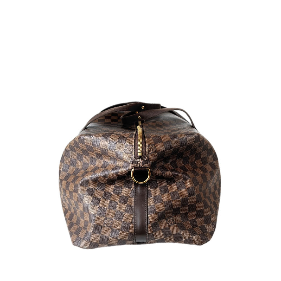 Louis Vuitton Keepall  55cm Damier Ebene Bag
