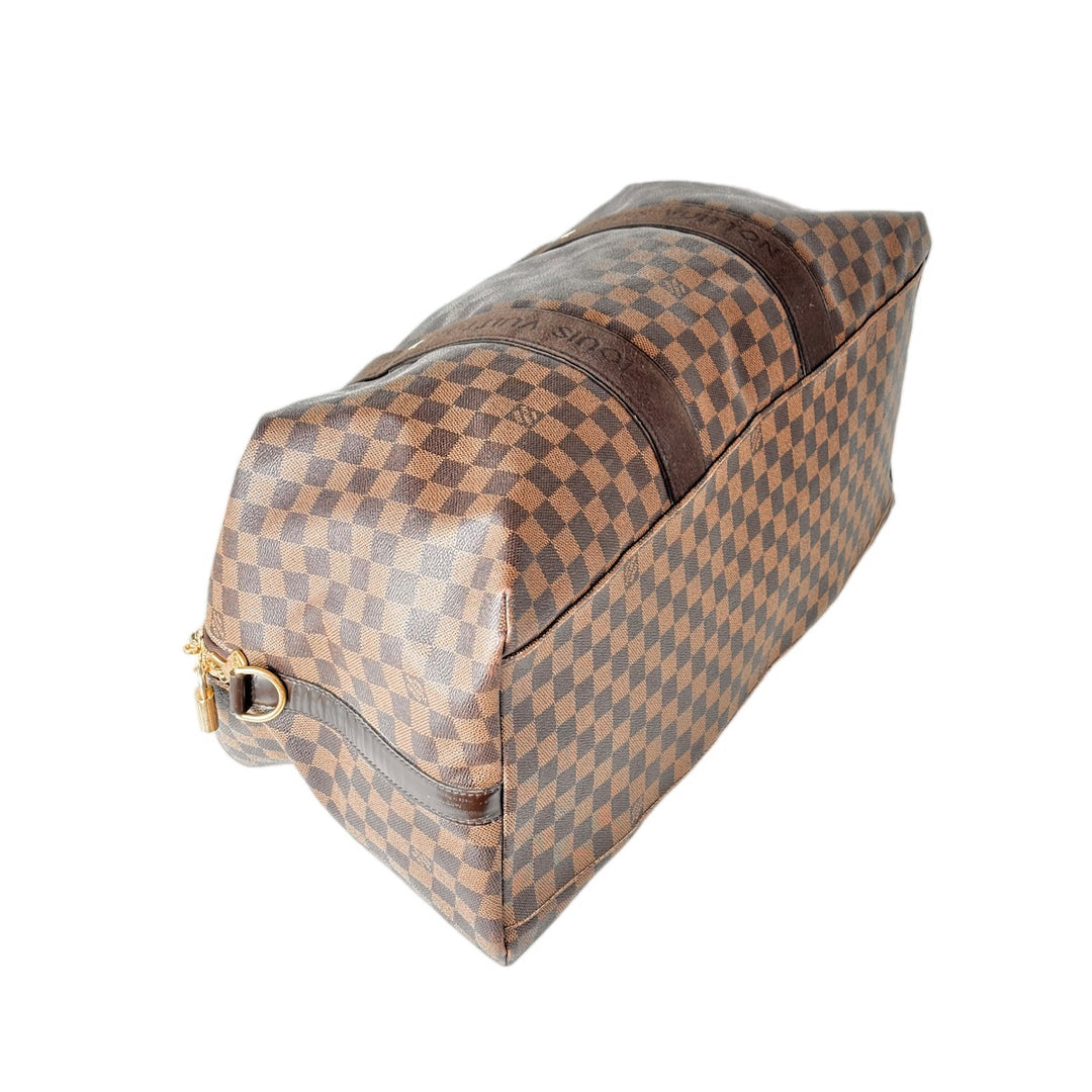 Louis Vuitton Keepall  55cm Damier Ebene Bag