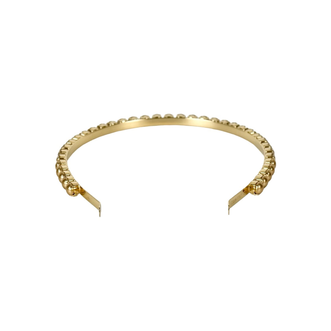 Miumiu Gold Crystal & Pearl Headband
