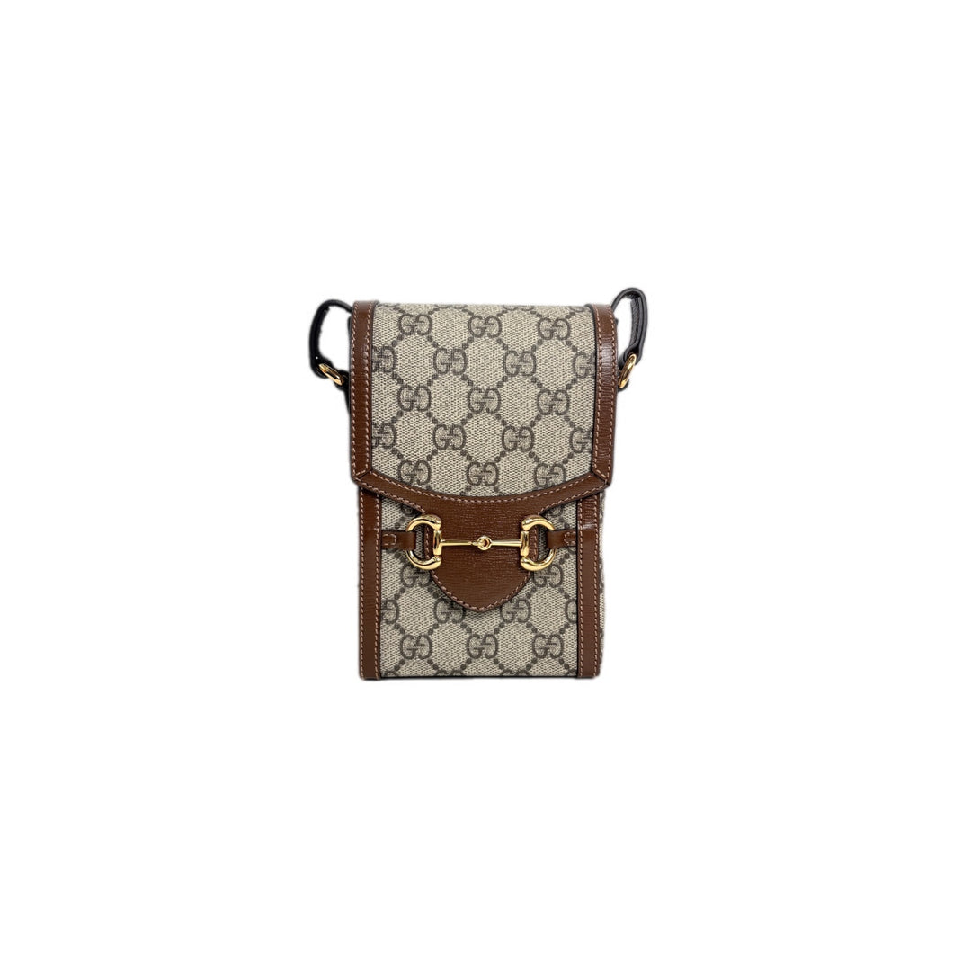 Gucci 1955 Horsebite Mini Phone Bag