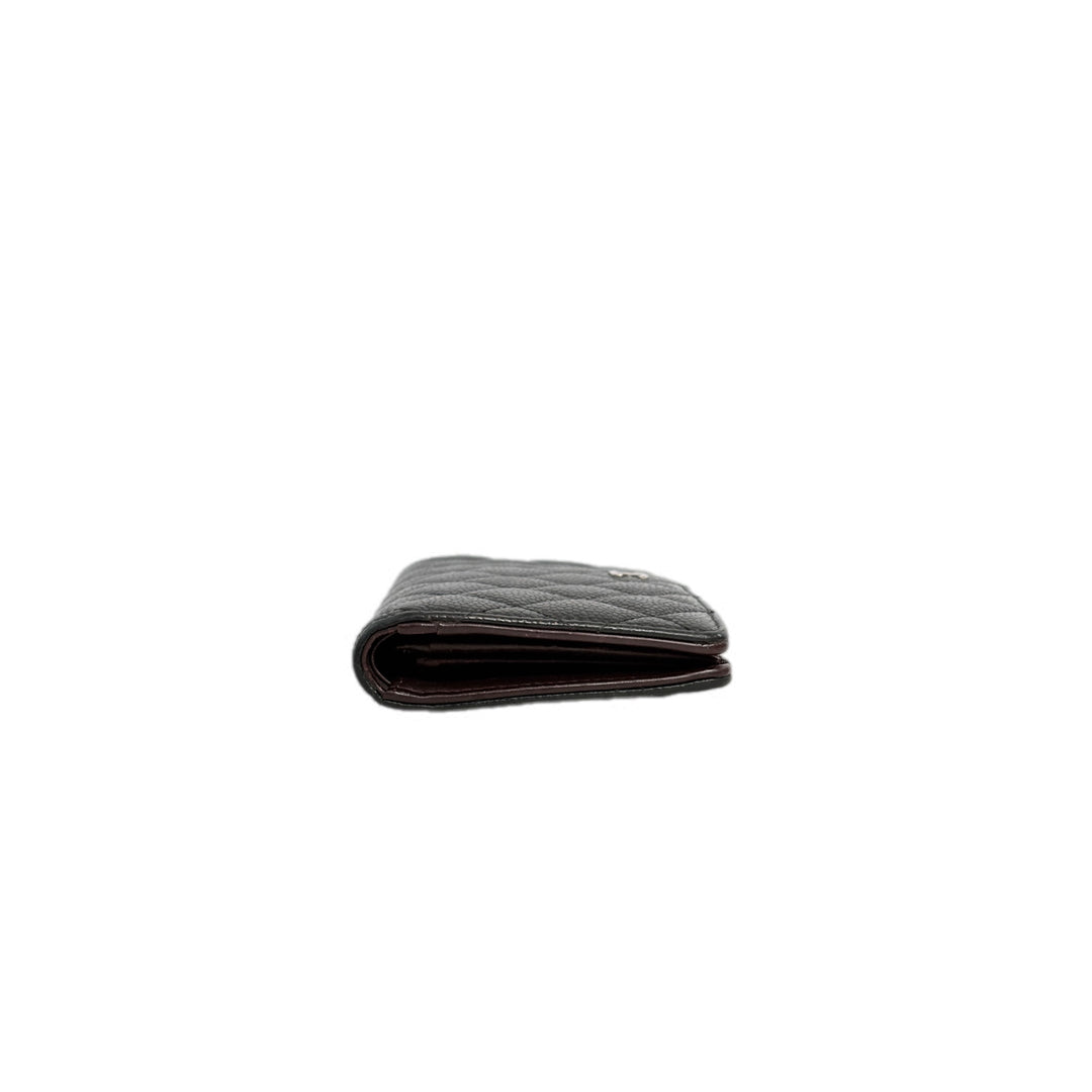 Chanel Black CF Fold Wallet