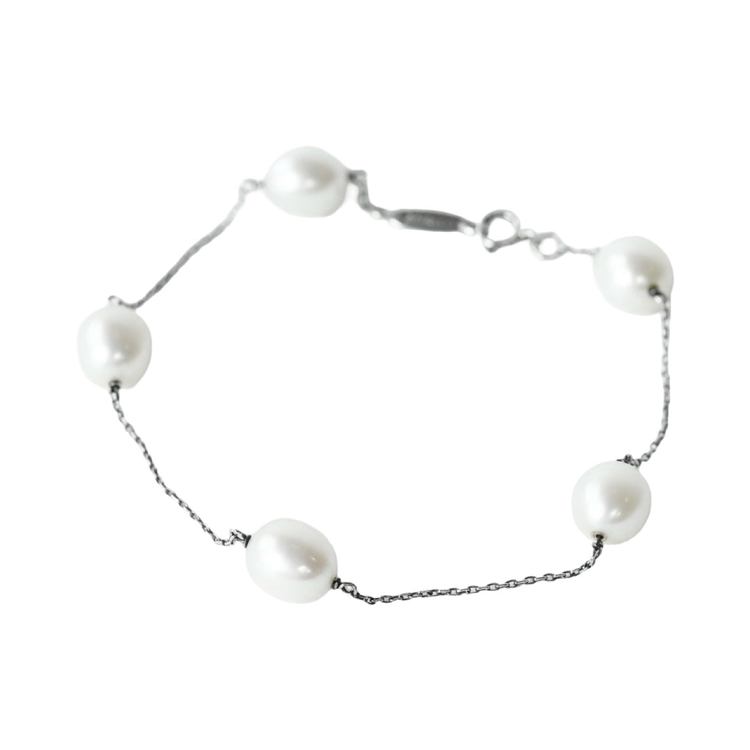Tiffany Silver Pearls by the Yard Bracelet