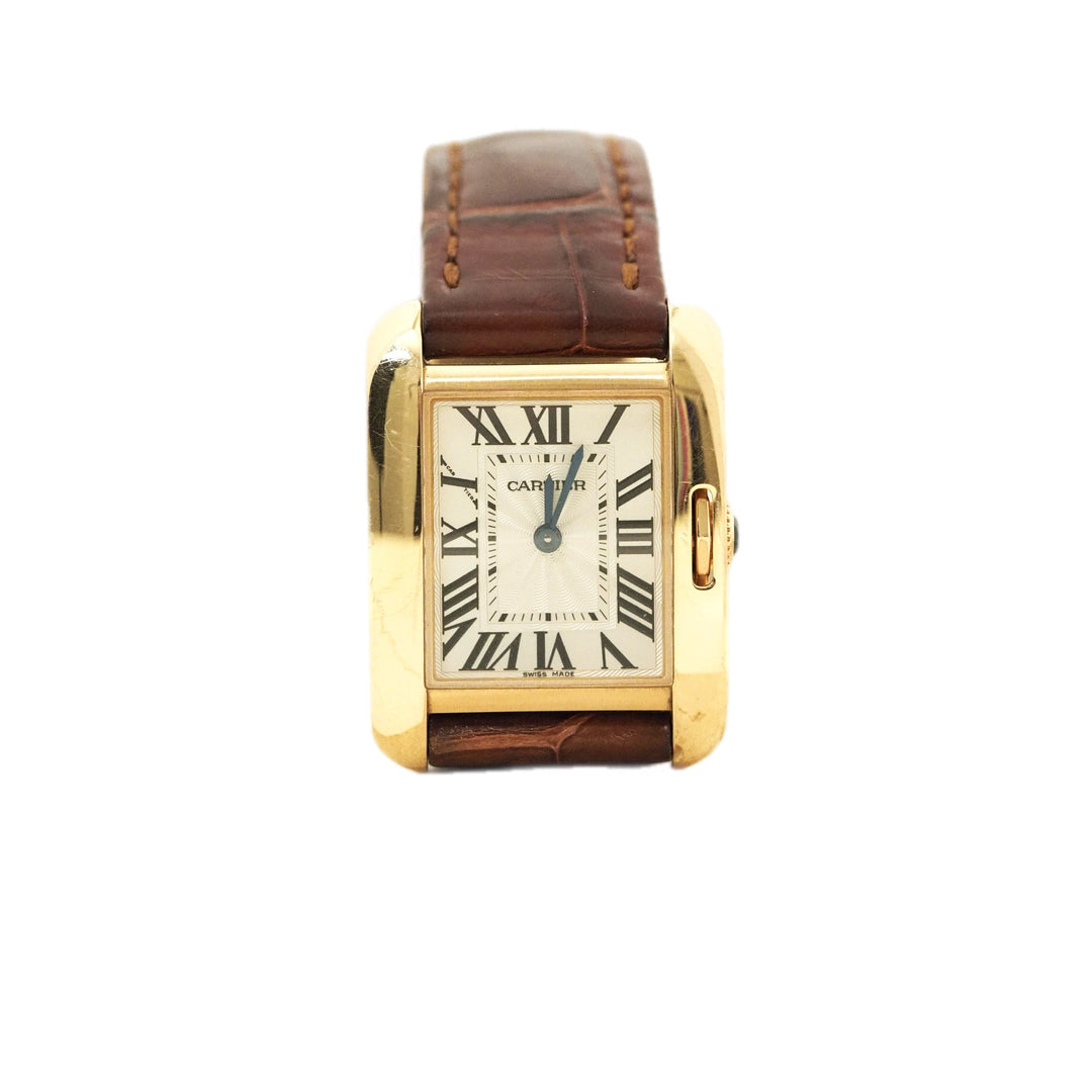 Cartier Tank Anglaise Rose Gold Watch