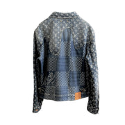 Louis Vuitton Nigo Giant Damier Waves Monogram Denim Jacket #48