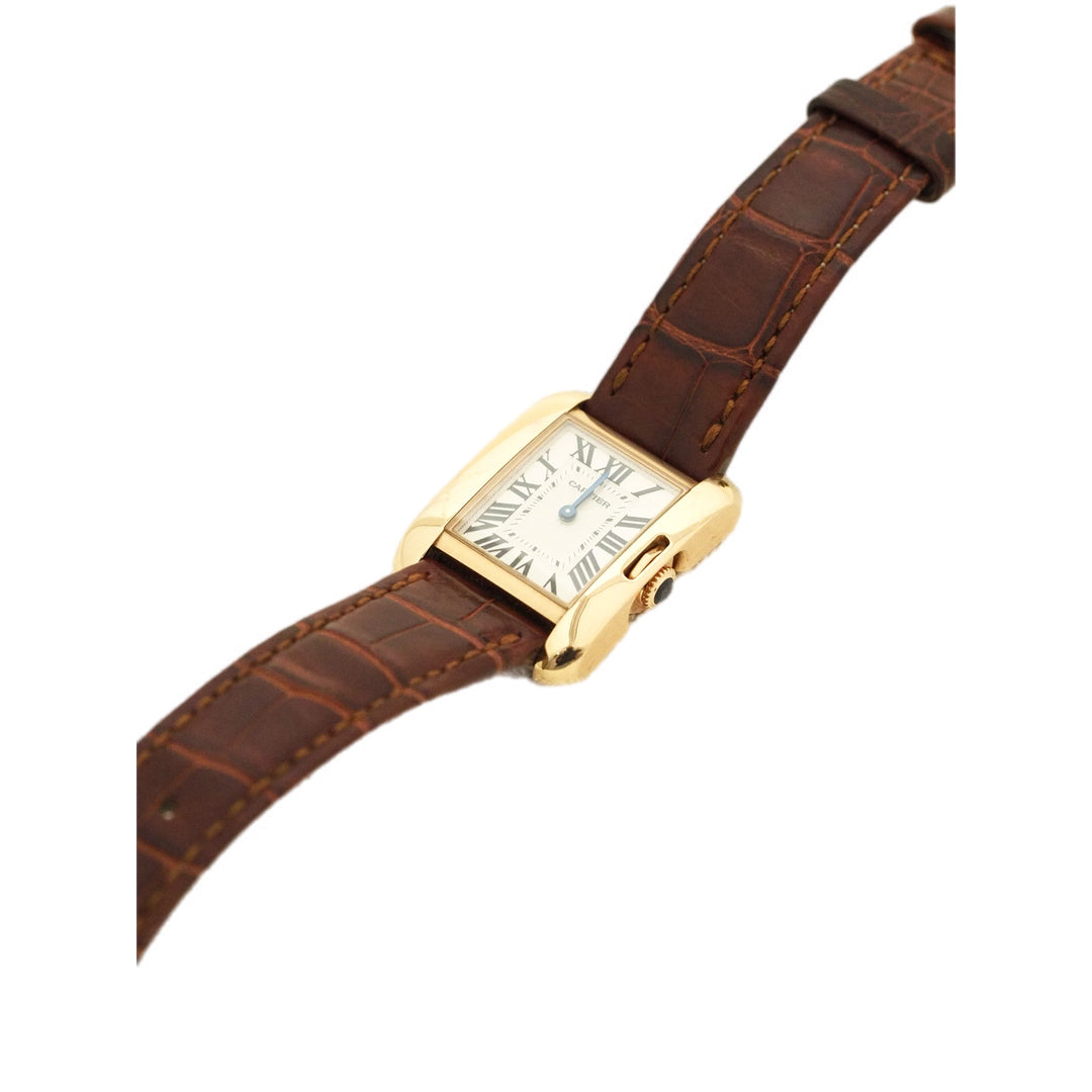 Cartier Tank Anglaise Rose Gold Watch