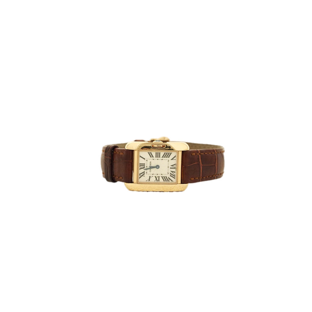 Cartier Tank Anglaise Rose Gold Watch