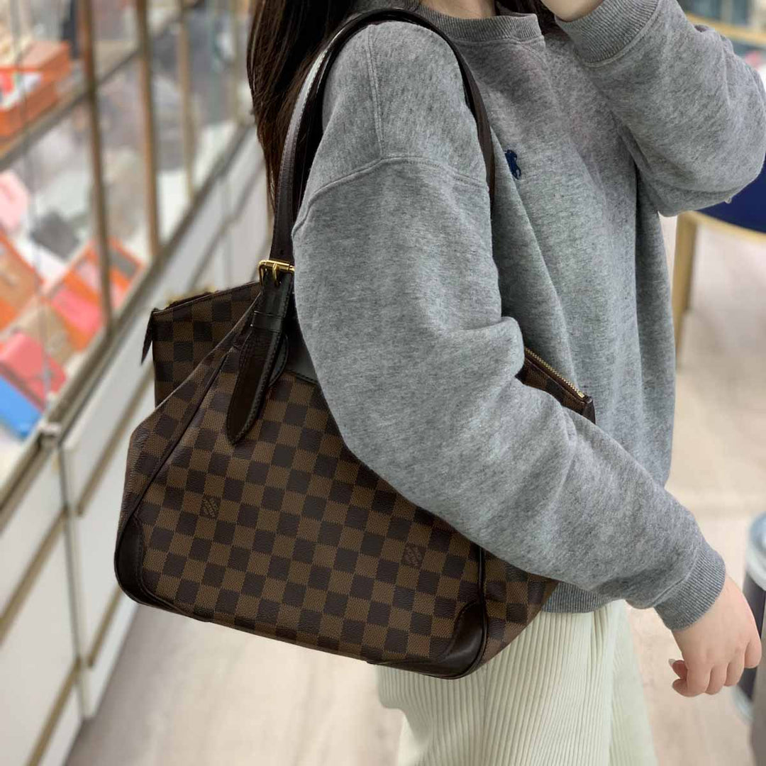 Louis Vuitton Damier Verona MM Shoulder Bag