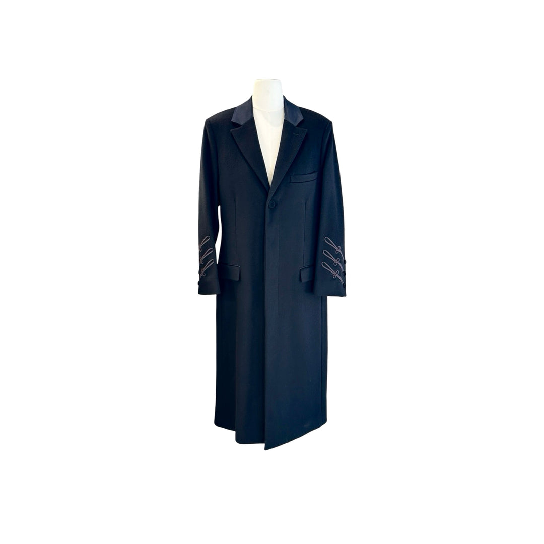 Dior 22s Black Wool Coat #46
