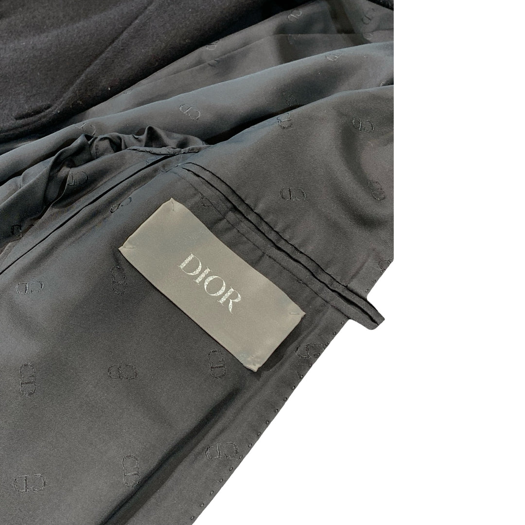 Dior 22s Black Wool Coat #46