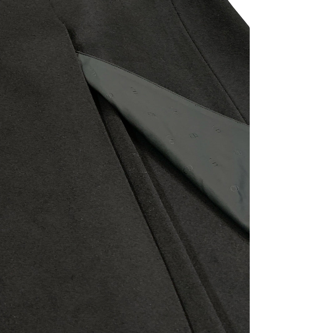 Dior 22s Black Wool Coat #46