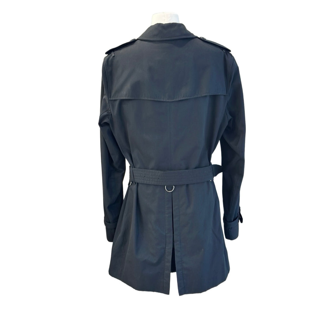 Burberry Black Long Trench Coat