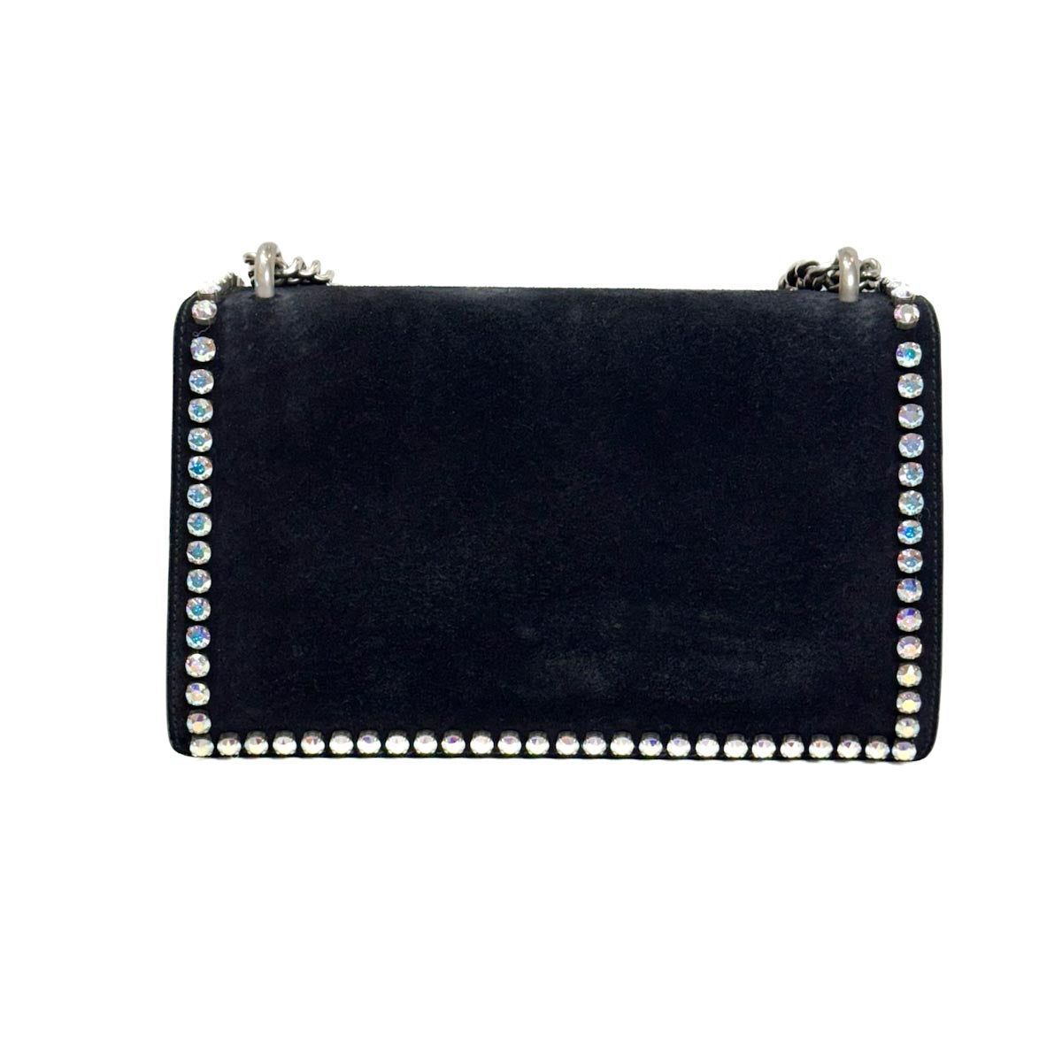Gucci Black Suede Medium Dionysus Bag