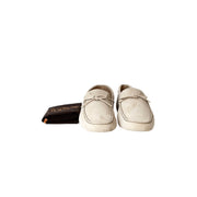 Tods Sand Leather Loafer #10