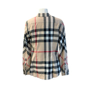 Burberry Classic Check Brown Shirt Size S