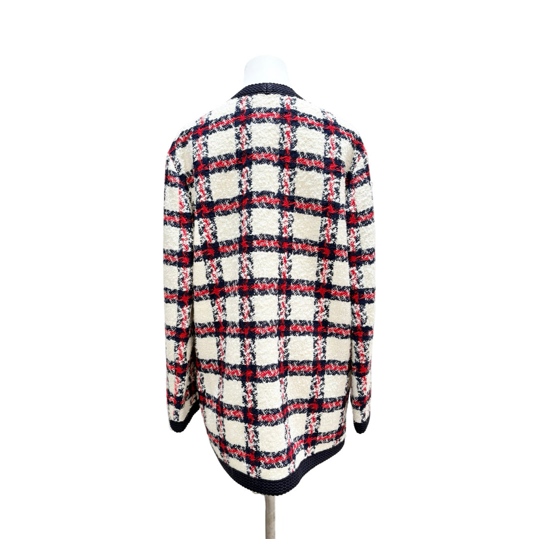 Gucci Check Tweed Jacket #38