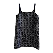 Dior Short Macrocannage Flared Dress #38
