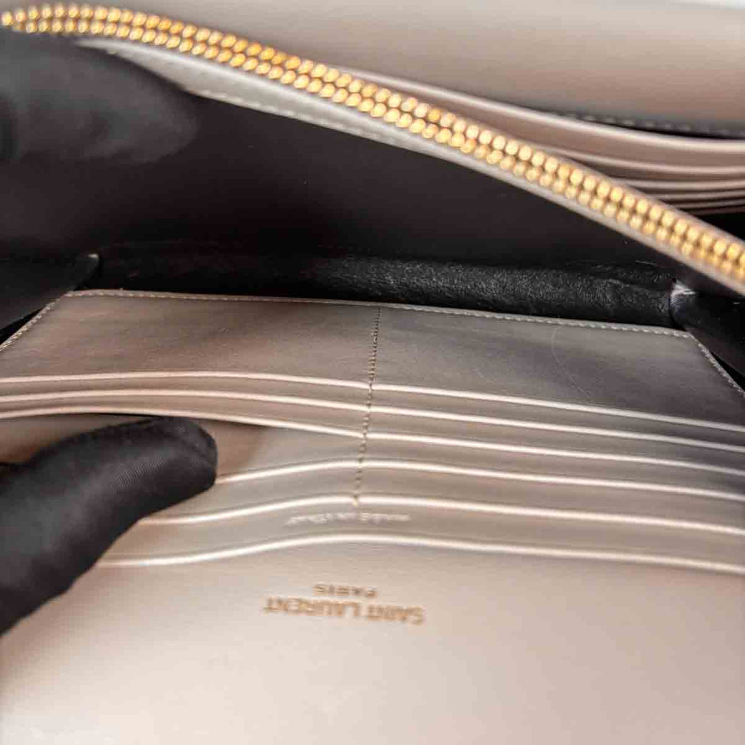 YSL Beige Sulpice Chain  Bag
