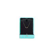 Tiffany 18k Rosegold T Smile  Diamond Necklace