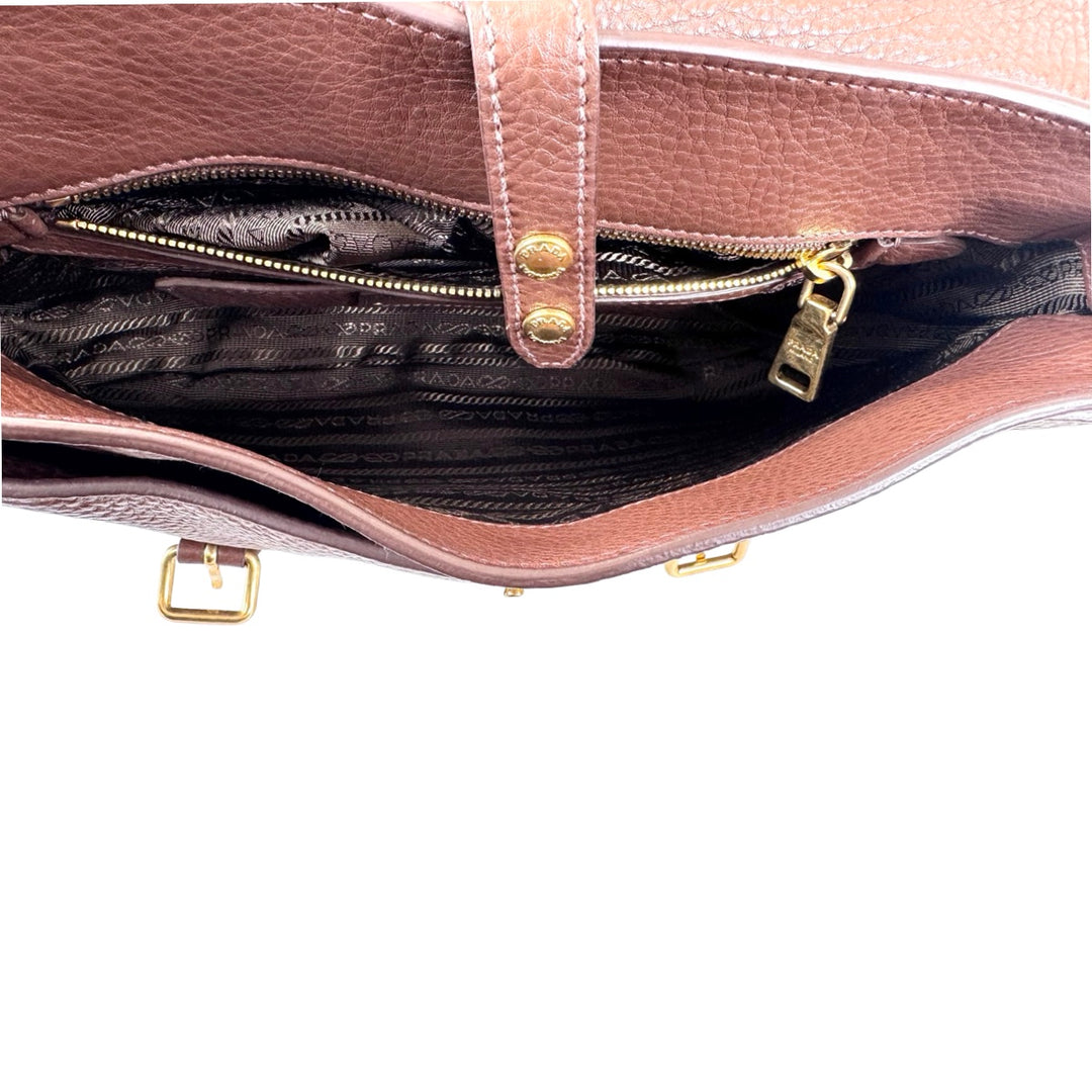 Prada Brown Leather Bag