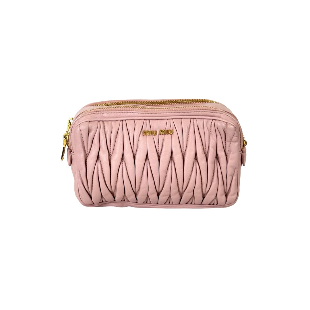 Miumiu Pink Leather Bag