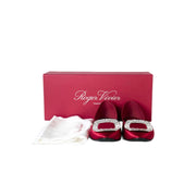 Roger Vivier Red Ballet Flats Shoes #34