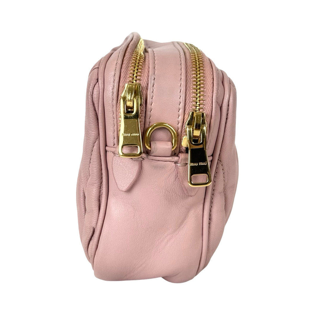 Miumiu Pink Leather Bag