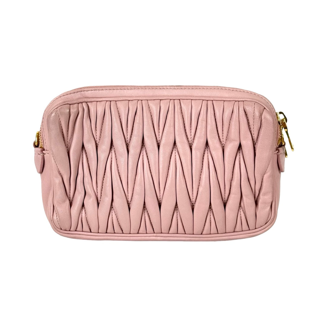 Miumiu Pink Leather Bag