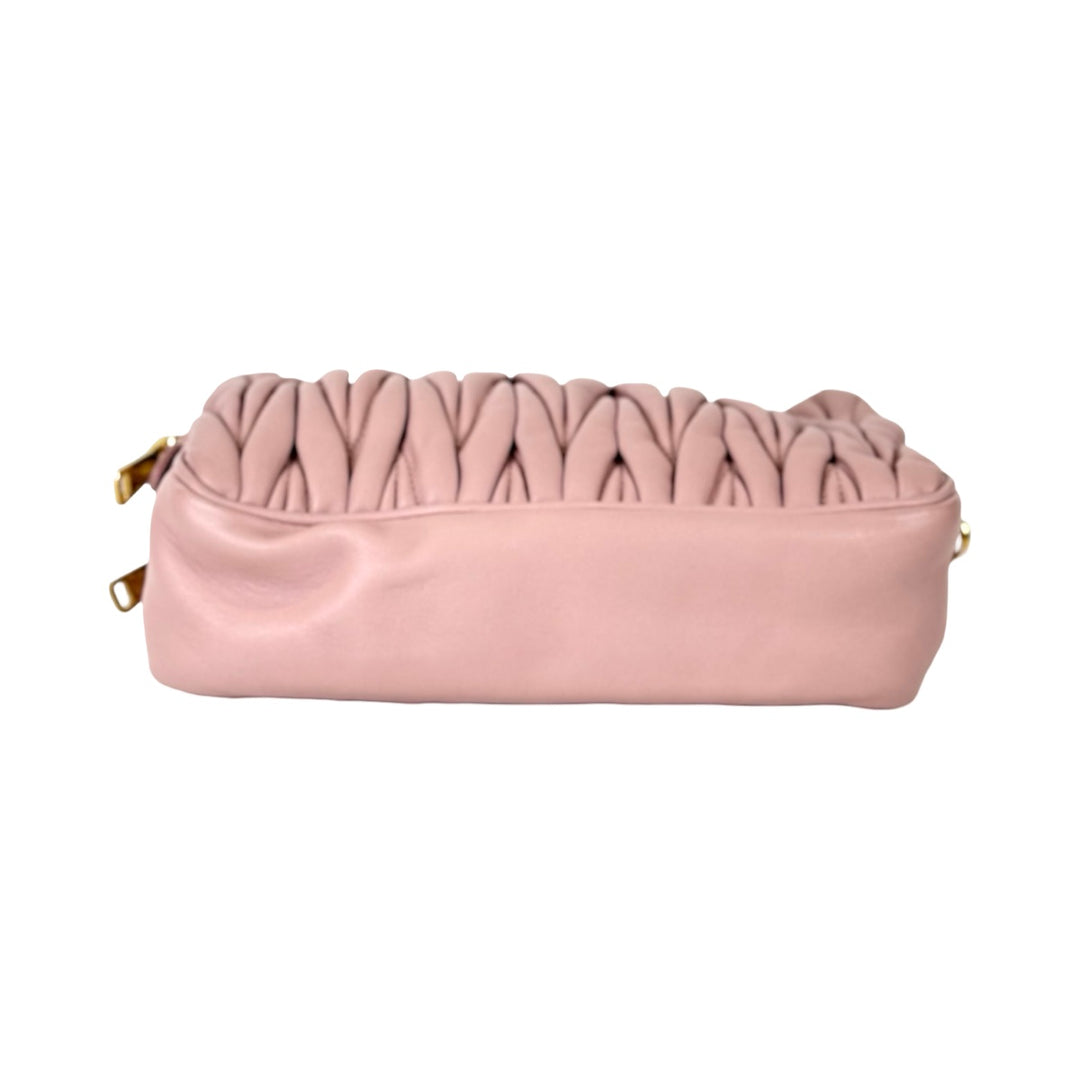 Miumiu Pink Leather Bag