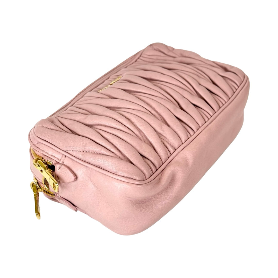Miumiu Pink Leather Bag