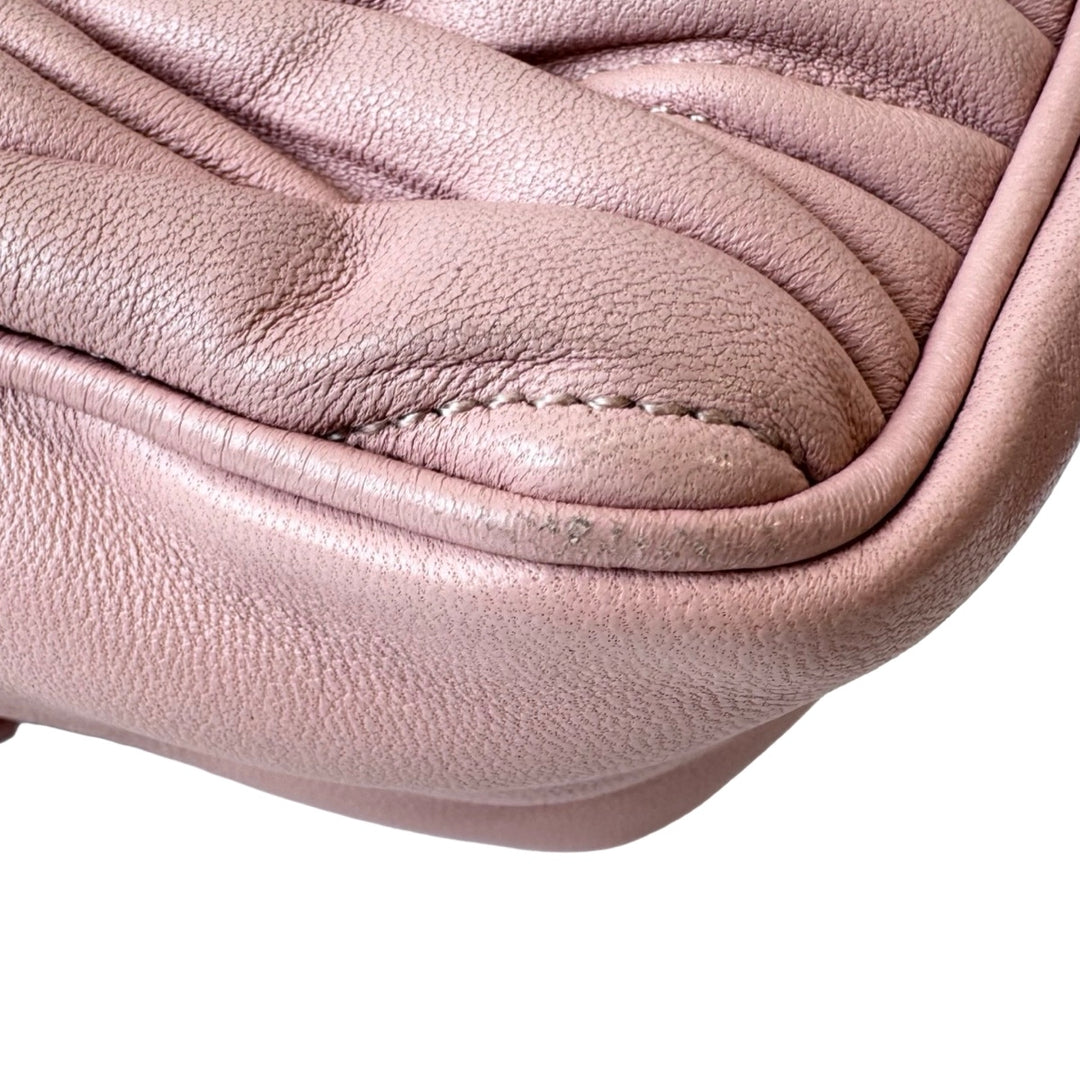 Miumiu Pink Leather Bag