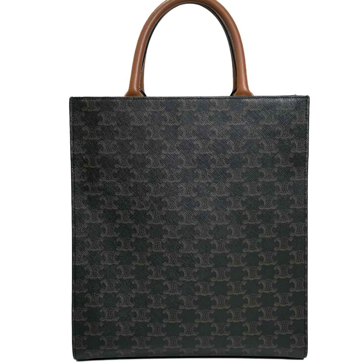 Celine Vertical Cabas Triomphe Canvas