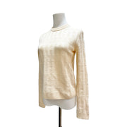 Hermes Cream Sweater #36
