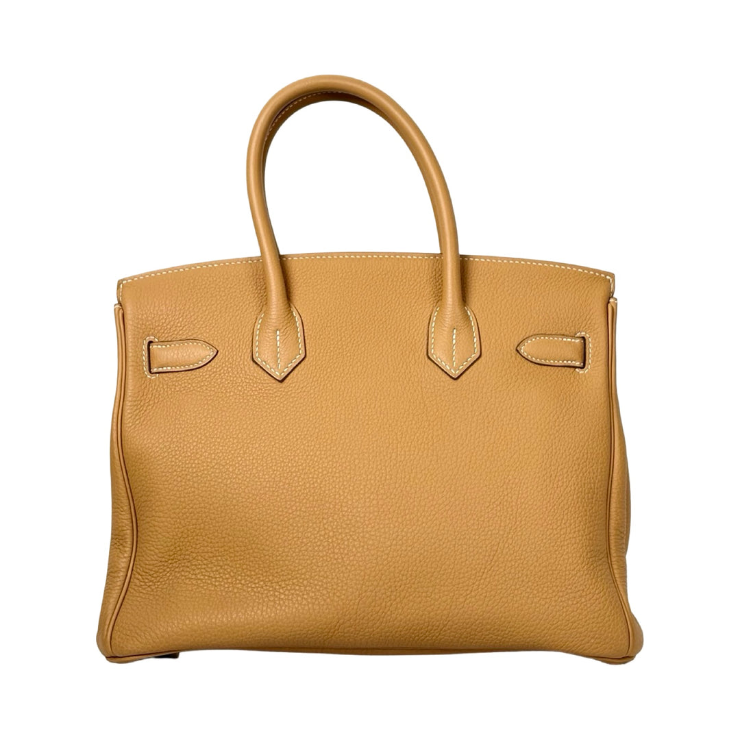 Hermes Birkin 30cm Bag Togo Sand Gold