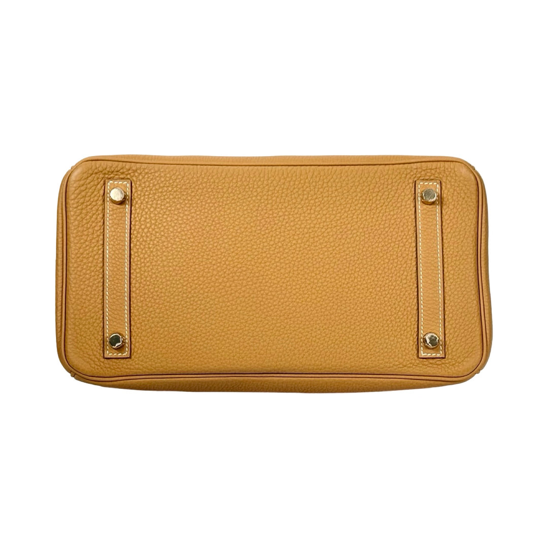 Hermes Birkin 30cm Bag Togo Sand Gold