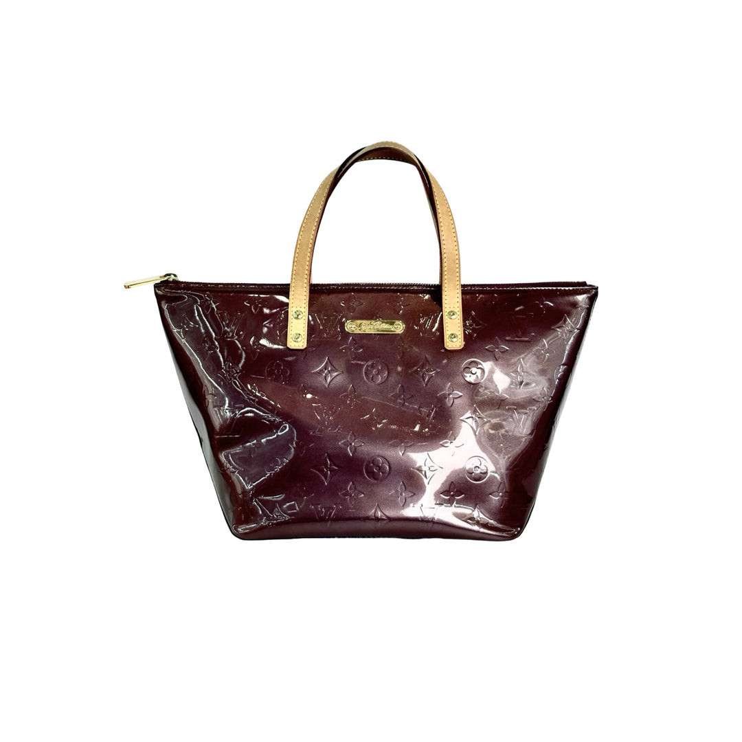 Louis Vuitton Burgundy Patent Tote Bags