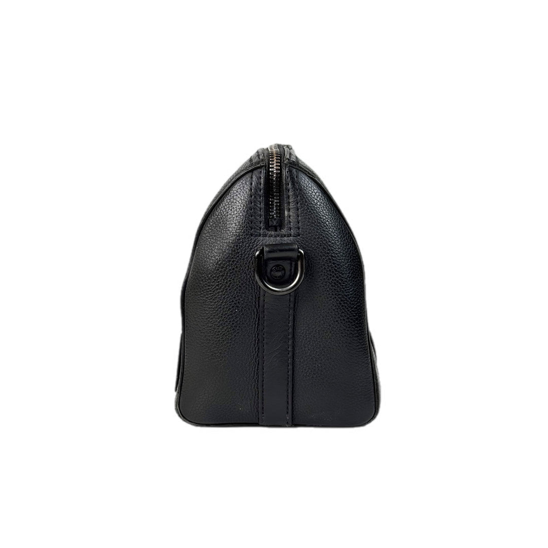 Louis Vuitton Keepall  25cm Black Calfskin