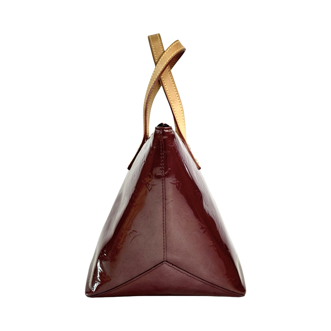 Louis Vuitton Burgundy Patent Tote Bags