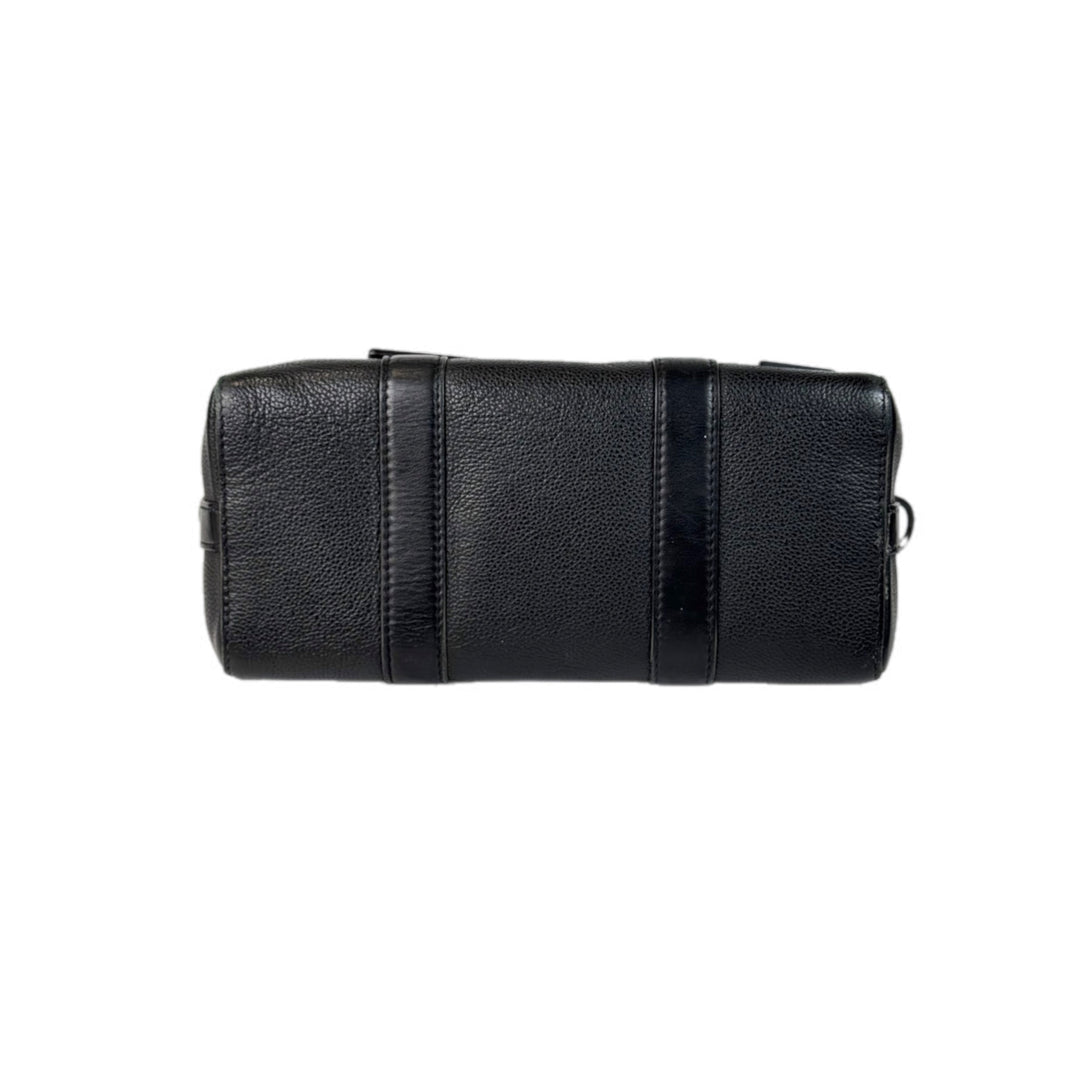 Louis Vuitton Keepall  25cm Black Calfskin