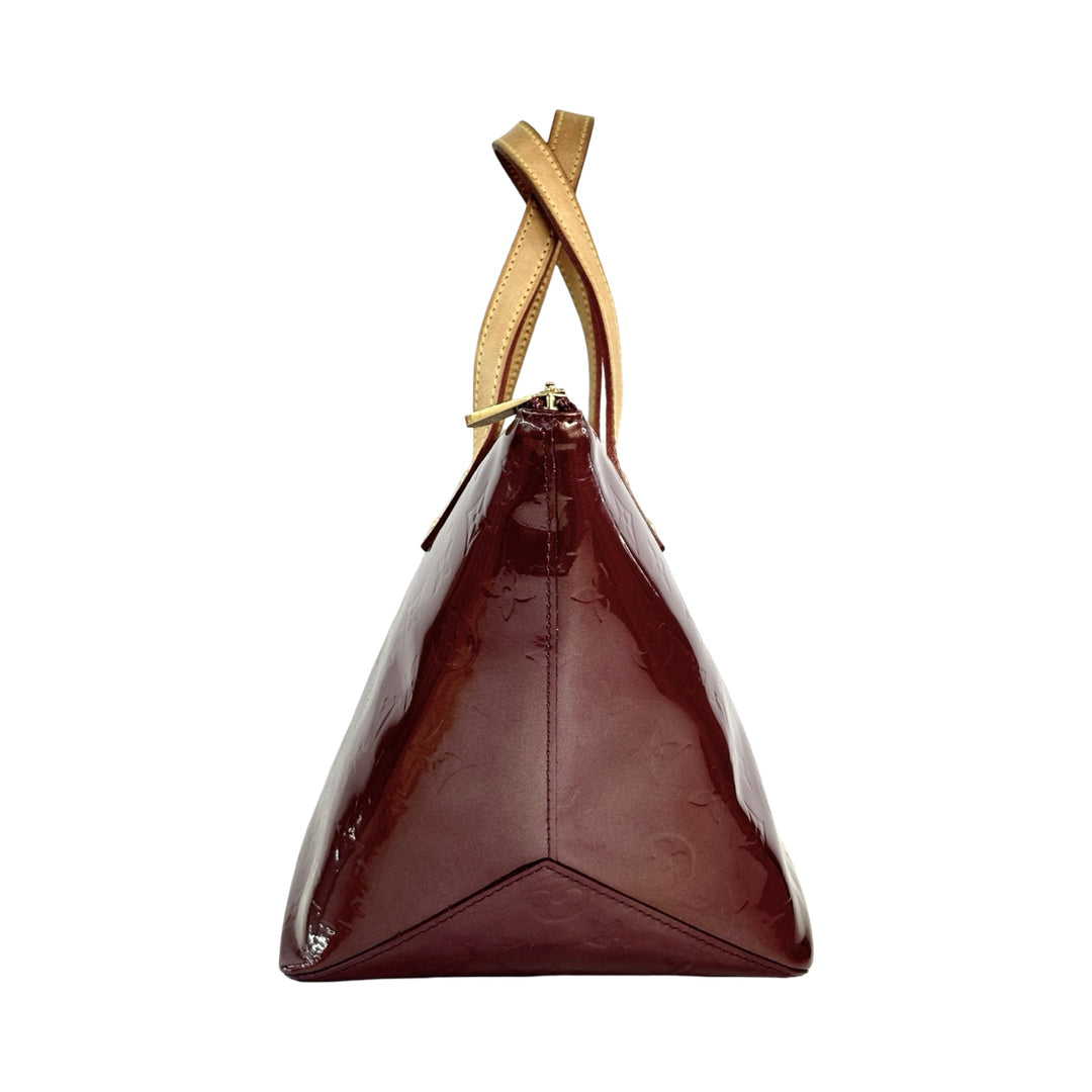 Louis Vuitton Burgundy Patent Tote Bags