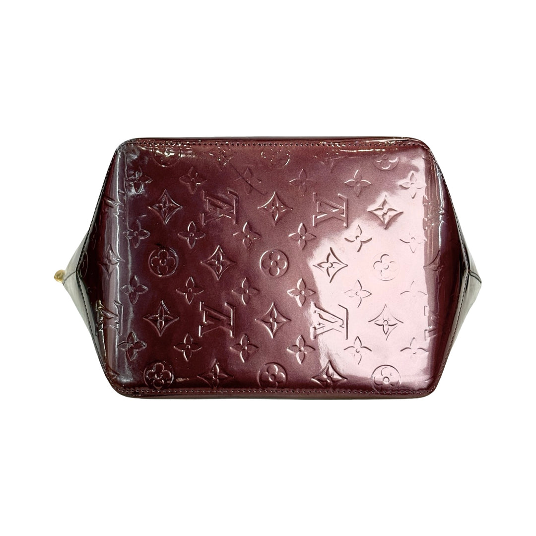 Louis Vuitton Burgundy Patent Tote Bags